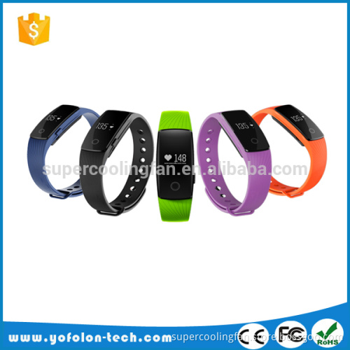 2017 Hotsale New design Smart bracelet ID107 Bluetooth intelligent sports bracelet
